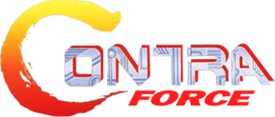 Contra Force logo for NES